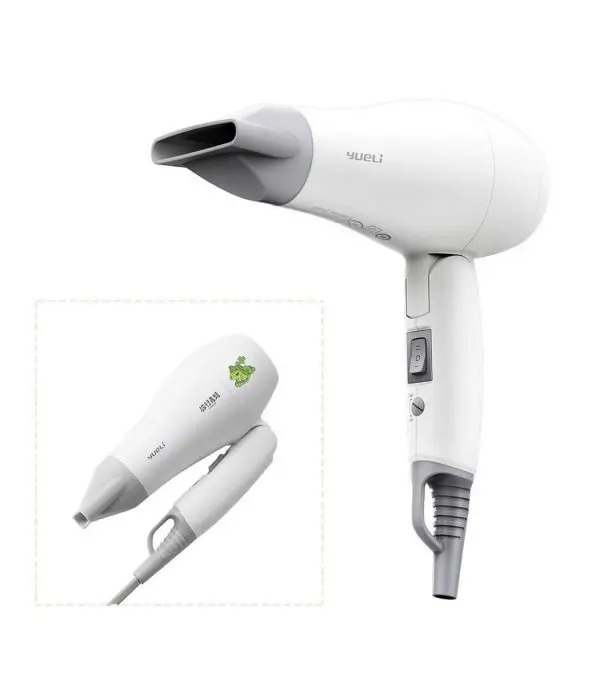 51hr-xM4X2BL._SL1001_.jpg YUELI Hair Dryer Negative Ion Hair Care Hot Wind 2 Stage - الصورة 1