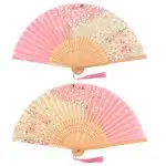 ⁦KUUQA 3 Piece Set, Silk, Luxury Silk Fan⁩ - الصورة ⁦6⁩