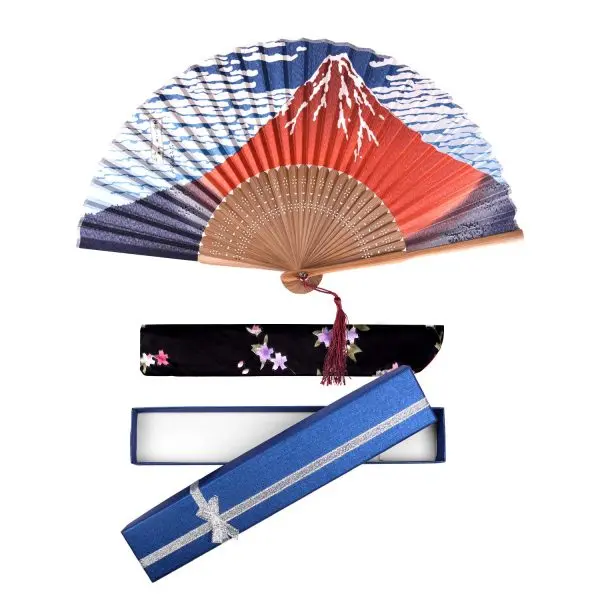 71QlV1aKSCL._UL1500_.jpg KUUQA 3 Piece Set, Silk, Luxury Silk Fan - الصورة 1