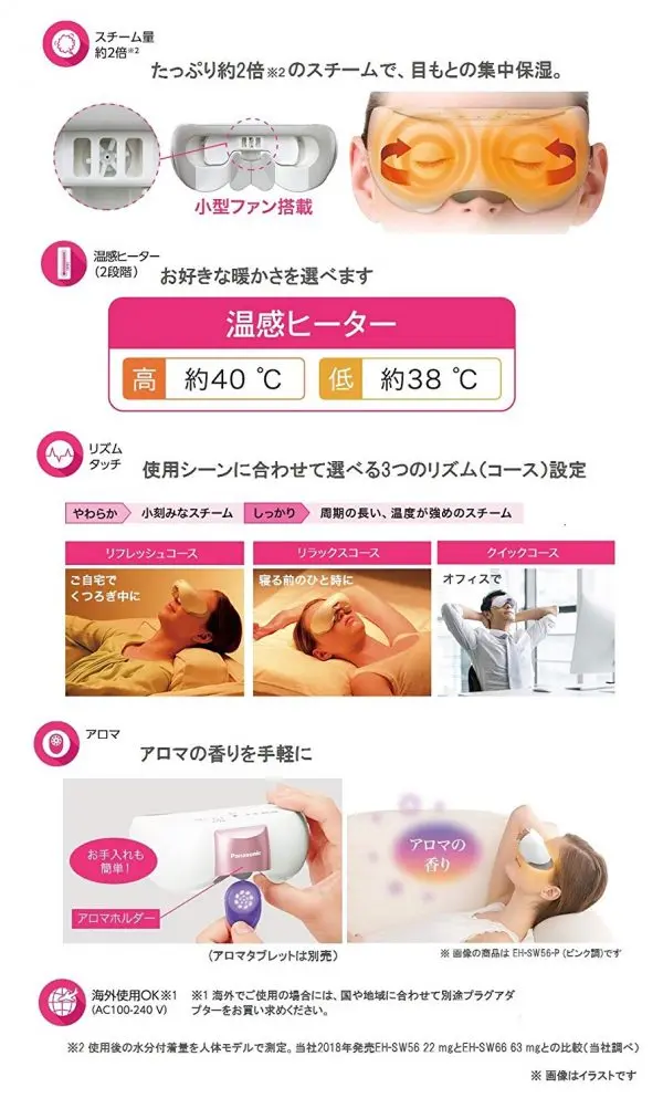 71Rc13H-D5L._SL1500_.jpg Panasonic eyes can and of White EH – SW66 – W - الصورة 5