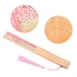 ⁦KUUQA 3 Piece Set, Silk, Luxury Silk Fan⁩ - الصورة ⁦4⁩