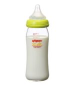 Pigeon Breast Milk Bottle Light Green 240ml - الصورة 3