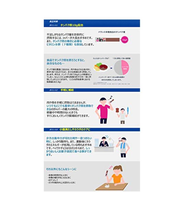 ⁦بروتين بار بالشوكولاتة المخبوزة، ١٠ جرام بروتبن⁩ - الصورة ⁦3⁩