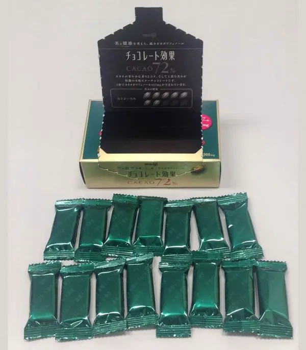 61wTRYktUZL._SL1000_.jpg شوكولاتة Meiji الكاكاو 72٪ - الصورة 5