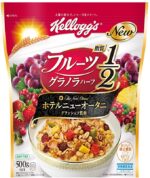 جرانولا Kellogg بالفواكه ٥٠٪ دسم أقل