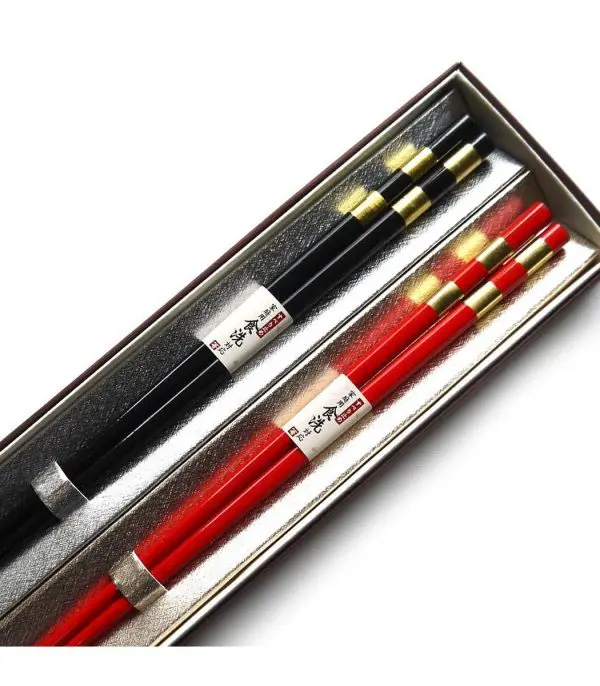 71t9Kznf6ML._SL1000_.jpg Wakasa Chopsticks Dishwasher Safe Anti Slip Set of 2 - الصورة 2