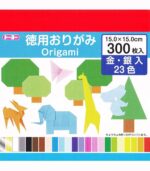 Toyo Economical Origami, 23 Colors, 300 Pieces