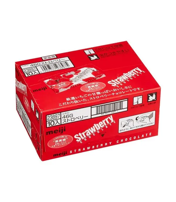 ⁦شوكولاتة Meiji بطعم الفراولة⁩ - الصورة ⁦3⁩