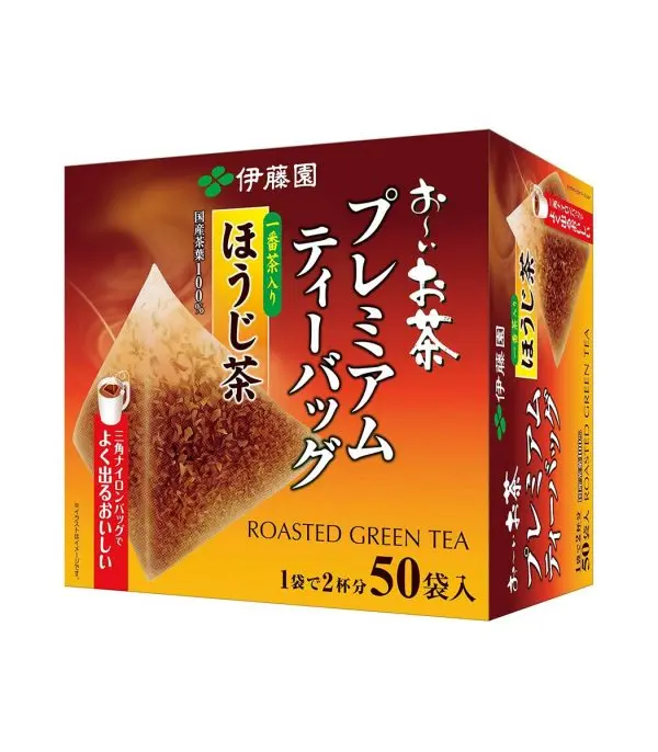 918wJC2F9KL._SL1500_-1.jpg شاي أخضر محمص Hojicha من Itoen - الصورة 1