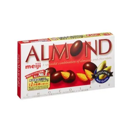 شوكولاتة Meiji مع اللوز