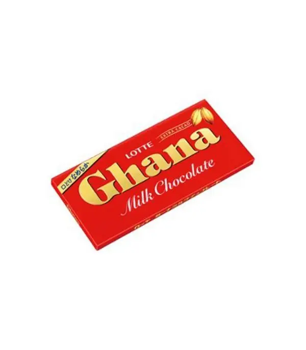 ⁦شوكولاتة Lotte غانا بالحليب⁩ - الصورة ⁦1⁩