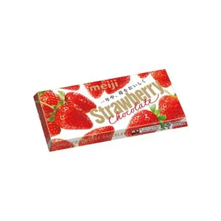 شوكولاتة Meiji بطعم الفراولة
