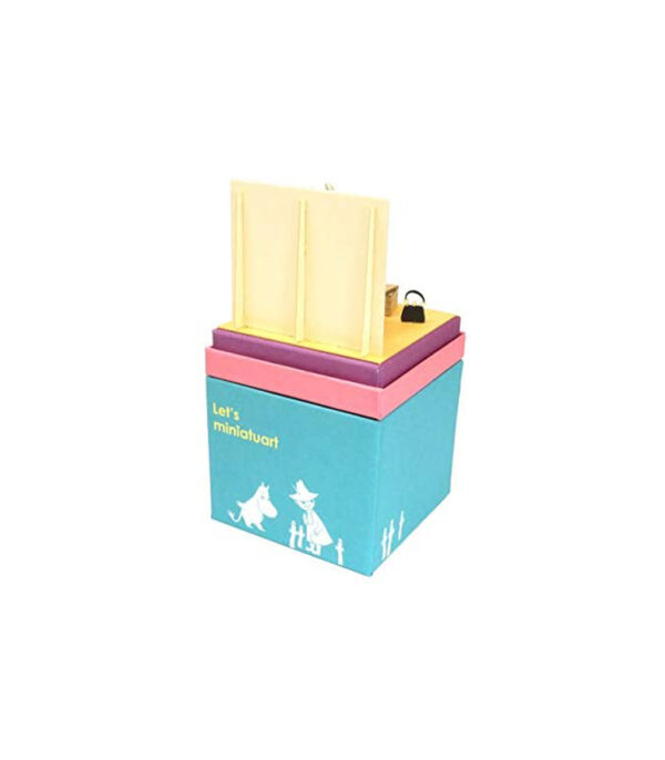 ⁦Sankei MP09-10 Moomin Mini Series Mama Wall Paper Craft⁩ - الصورة ⁦5⁩