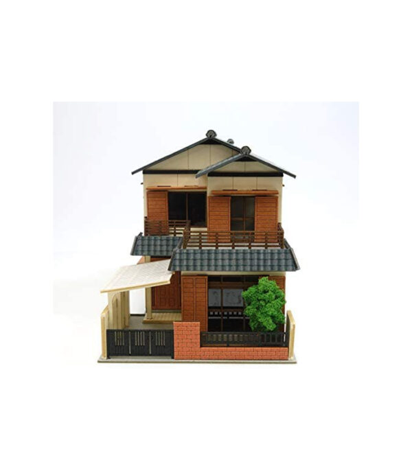 ⁦Sankei MP03-109 Diorama Series 1/150 Self-House F Papercraft⁩ - الصورة ⁦3⁩
