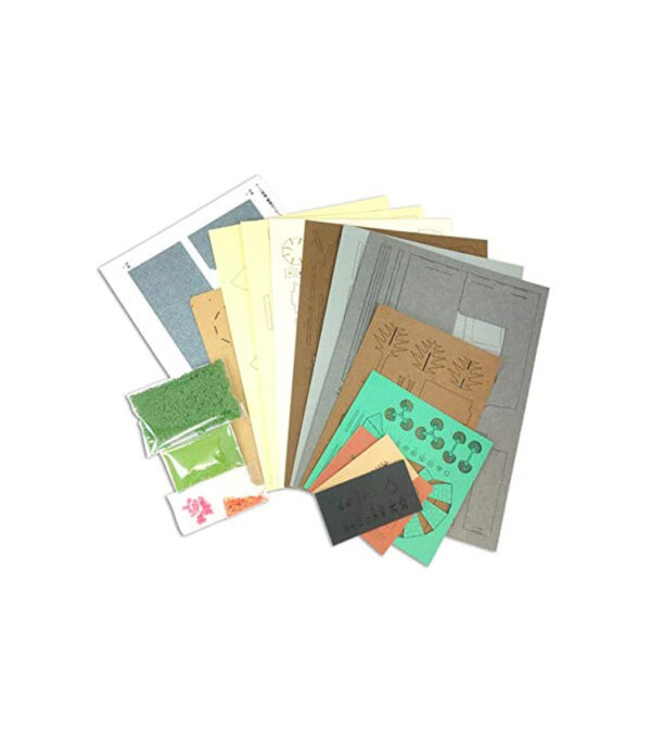 ⁦Sankei MP07-36 Studio Ghibli Series 1/150 The Arietty's House of Rental Papercraft⁩ - الصورة ⁦6⁩