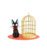 Sankei MK07-25 Miniature Art Kit Studio Ghibli Series - Kiki's Delivery Service, Jiji, Non-Scale Papercraft