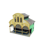 Sankei Studio Ghibli Series 1/150 Spirited Away Miraculous City - 6 MK07-29 Papercraft