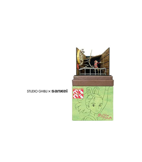416a7xSmskL._AC_.jpg Sankei MP07-103 Studio Ghibli Mini The Ariette of Rental Fun Paper Craft - الصورة 7