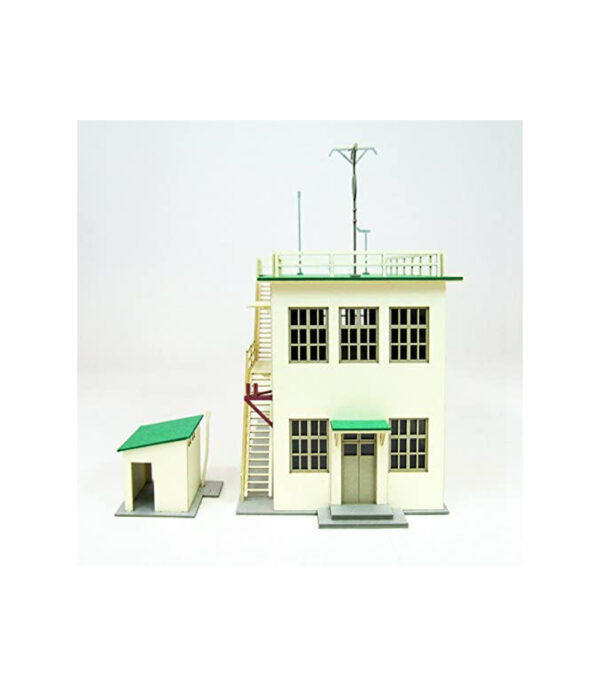 417j5Ive56L._AC_.jpg sankei 1/144 Aviation Series Spectacle Sea Military 創成 Season Air Corps Command Station Paper Craft - الصورة 3