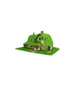 Sankei MK07 - 22 Miniature Art Kit Studio Ghibli Series - Kiki's Delivery Service 1/150 Scale Papercraft