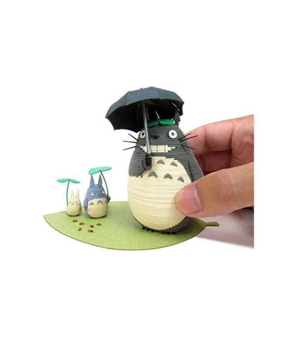 ⁦Sankei MK07-19 Mini Kit Studio Ghibli Series My Neighbor Totoro Totoro Non-Scale Papercraft⁩ - الصورة ⁦5⁩