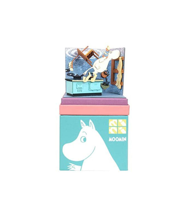 ⁦Sankei Moomin MP09-05 Mini The Beginning of a Nice Picnic Paper Craft⁩ - الصورة ⁦5⁩