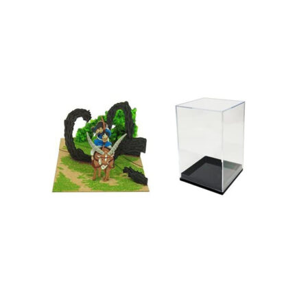 Sankei Studio Ghibli Mini Princess Mononoke Ashitaka and Tatari God, Non-Scale, Paper Craft, MP07-41