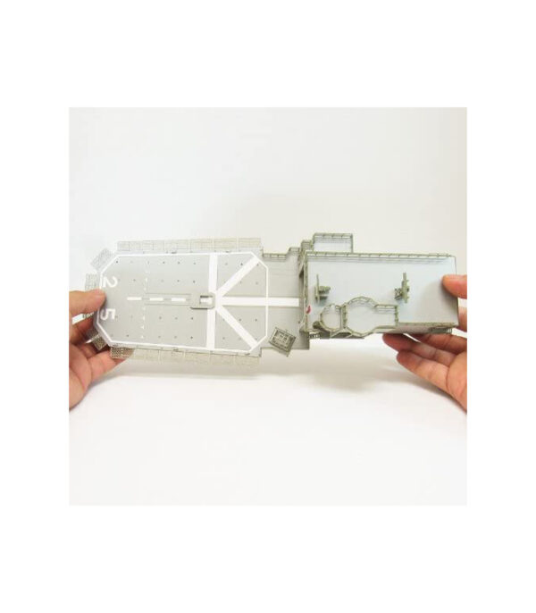 41PZLMdA-ML._AC_.jpg 1/144 first snow type DD helicopter deck MK08-09 (Paper Craft) - الصورة 6