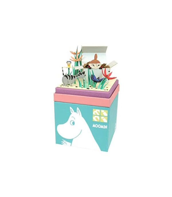 41QB-1CWIzL._AC_.jpg Sankei Moomin Mini Mini Chibi in Box Papercraft MP09-02 - الصورة 3