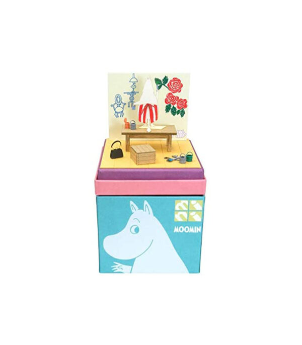⁦Sankei MP09-10 Moomin Mini Series Mama Wall Paper Craft⁩ - الصورة ⁦3⁩