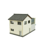 ⁦Sankei MP03-101 Natsushi Diorama Series Bicycle Shop 1/150 Papercraft⁩ - الصورة ⁦4⁩