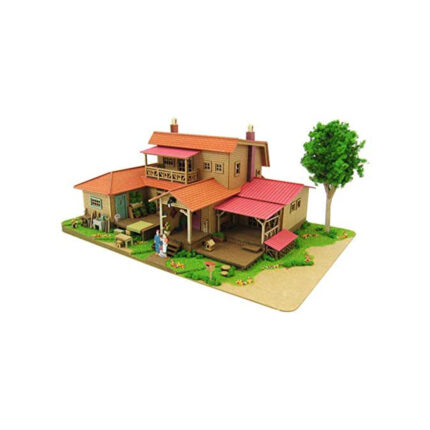 1/150 Studio Ghibli series 8 Oiwa House (Paper craft) MK07-1