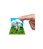⁦Sankei MP07-67 Studio Ghibli Mini Windy Hills Non-Scale Paper Craft⁩ - الصورة ⁦6⁩