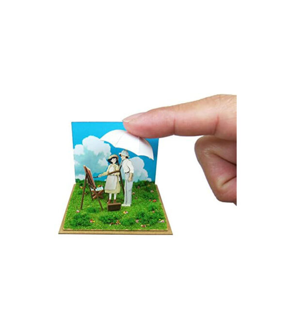 ⁦Sankei MP07-67 Studio Ghibli Mini Windy Hills Non-Scale Paper Craft⁩ - الصورة ⁦6⁩