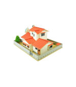 Sankei MK10-02 Doraemon Series 1/150 Doraemon Tobita House Papercraft - الصورة 3