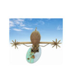 ⁦Laputa - Castle In The Sky - Miniatuart Papercraft Kit - Tiger Moth MK07-17⁩ - الصورة ⁦3⁩