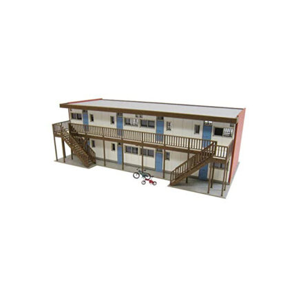 Diorama series apartment C Classics 1/150 MP03-88 (Paper Craft) by Sankei