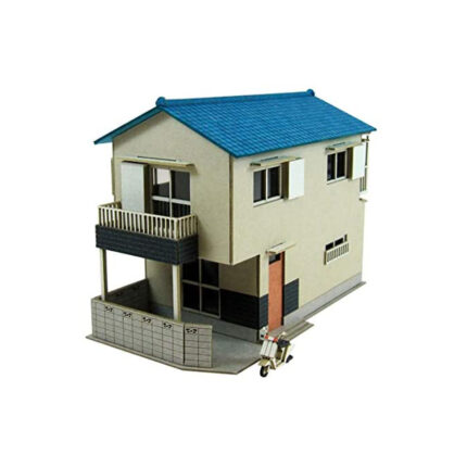 Sankei Nostalgic Diorama Series 1/150 Private House E Paper Craft MP03-107