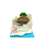 Sankei MP07-20 Studio Ghibli Mini Castle in the Sky Laputa, Non-scale Papercraft