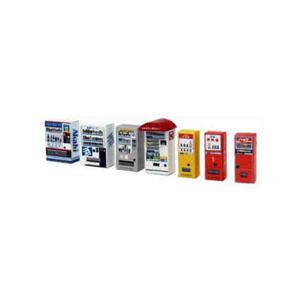 Sankei 1/150 Diorama Option Vending Machine D Papercraft