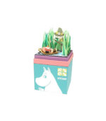 ⁦Sankei Moomin MP09-03 Mini Mei and Snafkin, Paper Craft⁩ - الصورة ⁦3⁩