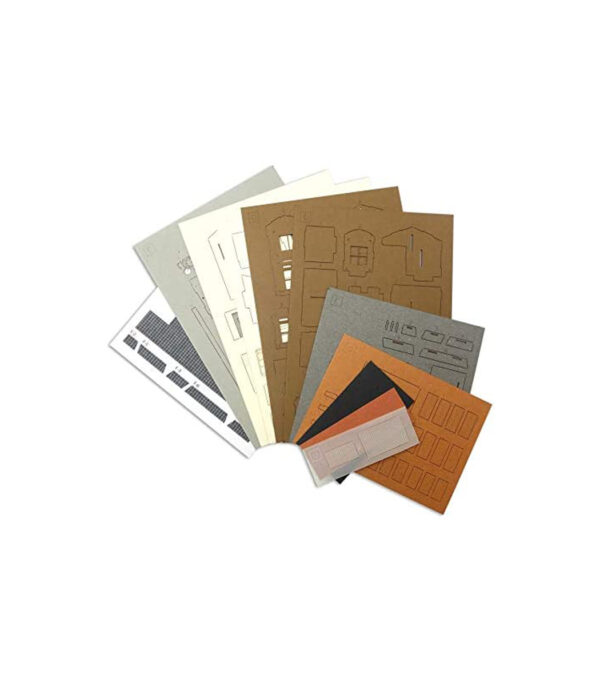 ⁦Sankei MP03-109 Diorama Series 1/150 Self-House F Papercraft⁩ - الصورة ⁦6⁩