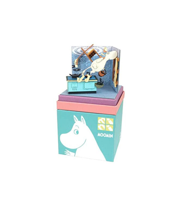 ⁦Sankei Moomin MP09-05 Mini The Beginning of a Nice Picnic Paper Craft⁩ - الصورة ⁦3⁩