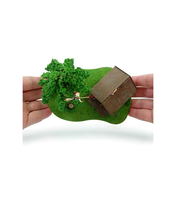 ⁦Sankei MP07-39 Studio Ghibli Series 1/150 Kiki's Delivery Service Kiki and Ursula Atelier Papercraft⁩ - الصورة ⁦5⁩