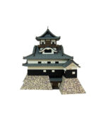 ⁦Sankei MK04-05 1/300 National Treasure Inuyama Castle Papercraft⁩ - الصورة ⁦3⁩