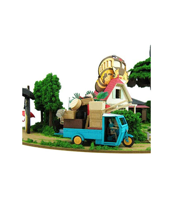 511q644kjYL._AC_.jpg Sankei Studio Ghibli Series My Neighbor Totoro A lot of Totoro Diorama Paper Craft MK07-35 - الصورة 10