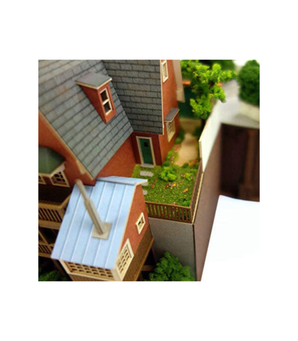 513UVw4OAML._AC_.jpg Sankei Studio Ghibli Series MK07-40 Diorama Papercraft - الصورة 4