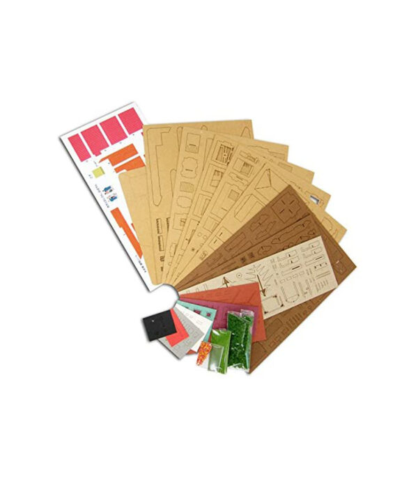 514SlGfpZfL._AC_.jpg 1/150 Studio Ghibli series 8 Oiwa House (Paper craft) MK07-1 - الصورة 7