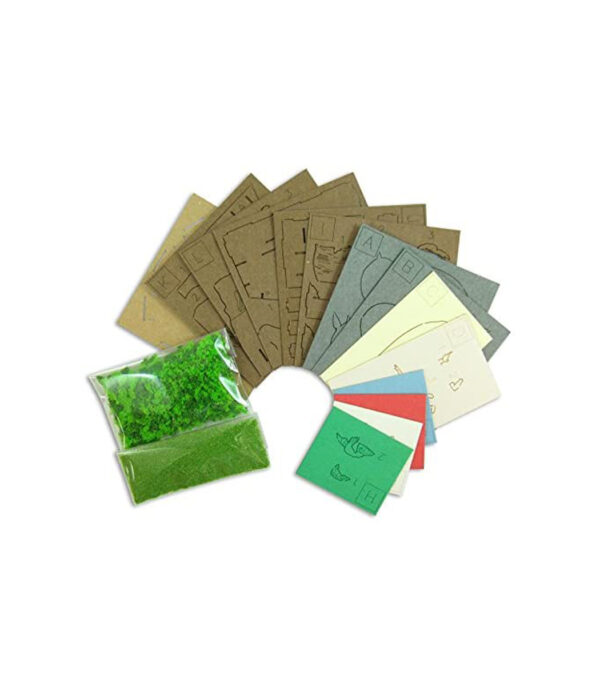 ⁦sankei Studio Ghibli Mini My Neighbor Totoro May and Totoro Non Scale Paper Craft MP07 – 48 ⁩ - الصورة ⁦7⁩