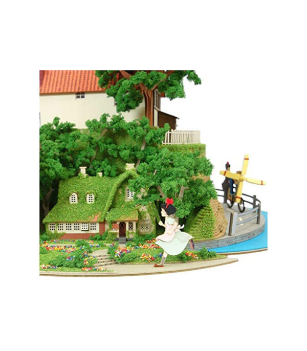 ⁦Sankei MP07-37 Studio Ghibli Series Kiki's Delivery Service Diorama Paper Craft⁩ - الصورة ⁦10⁩